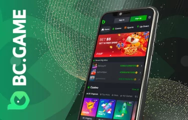 BC Game official website or app