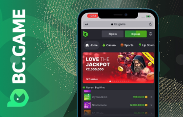 BC Game official website or app